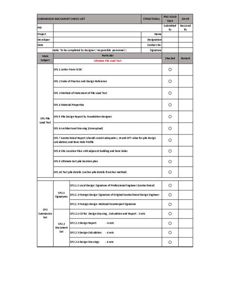 pile compression load test|pile load test checklist.